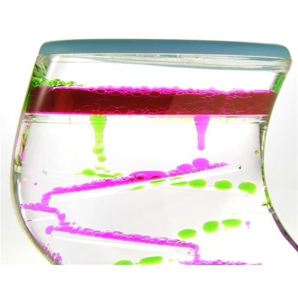 Azimport AZImport TG32 Green Pink Liquid Motion Bubbler; Pink & Green TG32 Green Pink - main